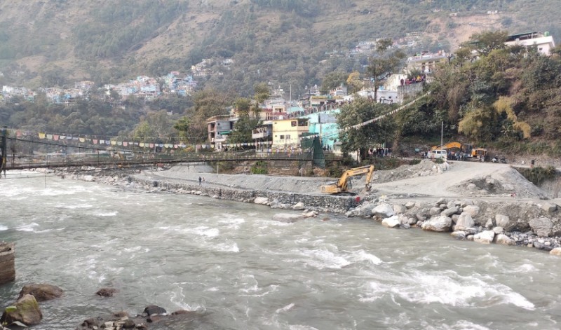 भारतको खलङ्गा बगाउने योजनामा 'ब्रेक'